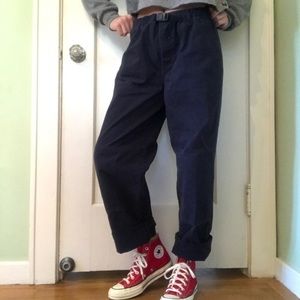 Navy Cargo Pants